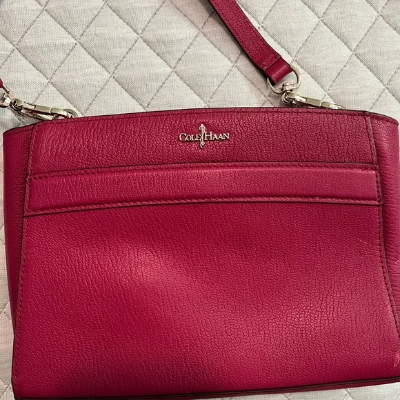 Cole Haan | Bags | Cole Haan Pebbled Leather Crossbody Bag  display picture 1